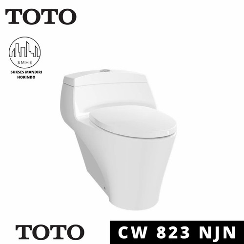 Toilet Duduk TOTO Closet Duduk CW823NJN Tutup Soft Closeing Original