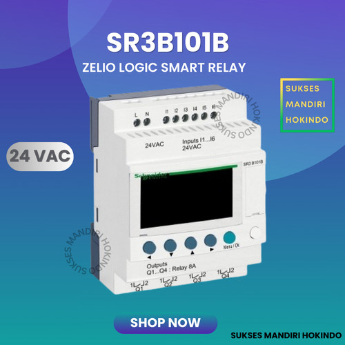 Schneider SR3B101B 24 V AC Zelio Logic Original SNI