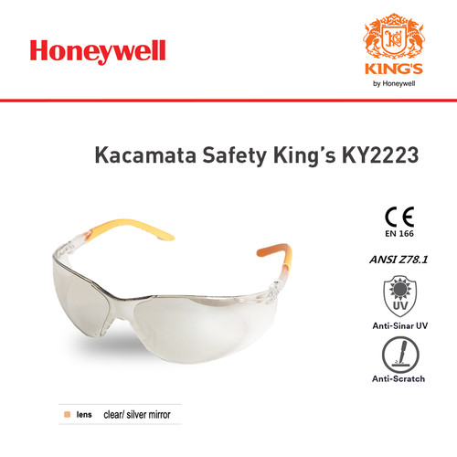 Kacamata Safety King's KY2223 Anti-Scratch