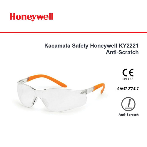 Kacamata Safety Honeywell KY2221 Anti-Scratch