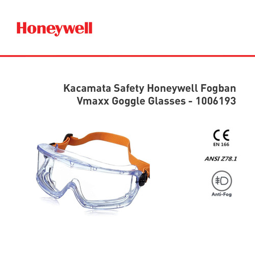 Kacamata Safety Honeywell Fogban Vmaxx Goggle Glasses - 1006193