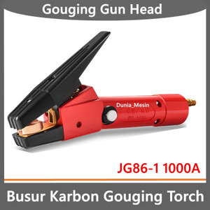 Busur Karbon Gouging Torch JG86-1 Tipe 1000A Gouging Gun Head