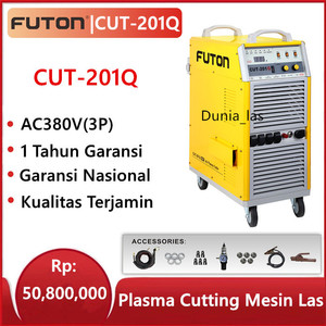 FUTON CUT-201Q Plasma Cutter 201Q Mesin Travo Las 200A Welding 3Phase