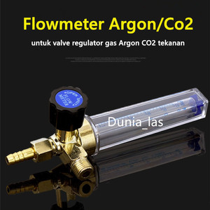 Flowmeter Flow meter Untuk Regulator Gas Argon Atau Co2 Argon / CO2