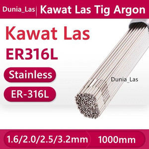 Tig Argon Kawat Las 316L Stainless Filler Rod 1.6mm 2.0mm 2.5mm 3.2mm