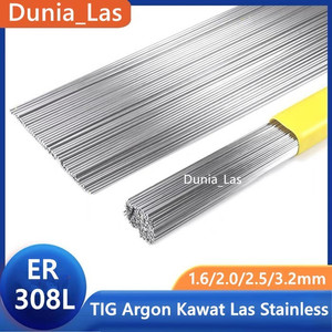 Tig Argon Kawat Las 308L Stainless Filler Rod 1.6mm 2.0mm 2.5mm 3.2mm