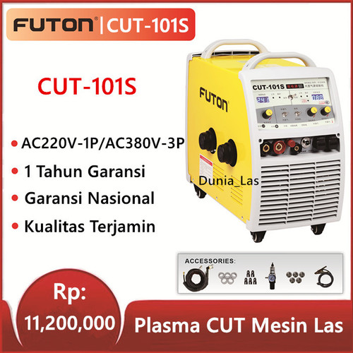 FUTON CUT-101S Mesin Las MMA CUT 101S 100A Welding Inverter Travo Las