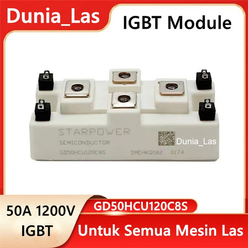 IGBT Module GD50HCU120C8S 50A 1200V STARPOWER INVERTER Mesin Las Ori