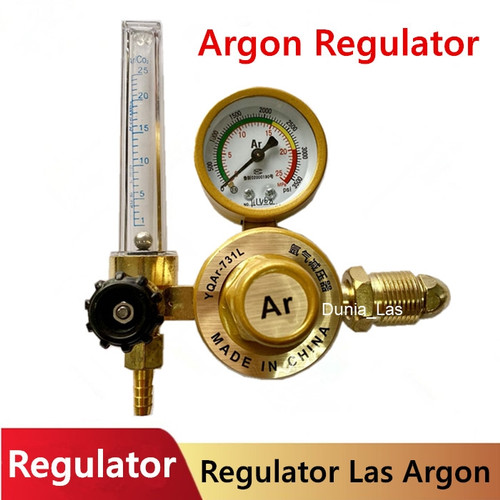 Regulator Gas Argon Untuk Tabung Las Welding Argon Ar YQAr-731L