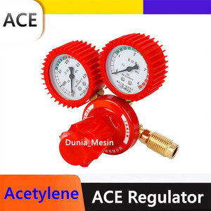 Regulator Gas Acetylene Untuk Tabung Las Welding Asetilin ACE YQE-03