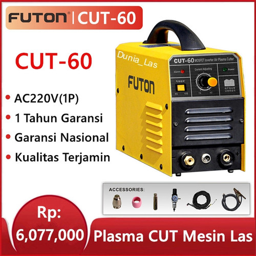 FUTON CUT-60 Mesin Las Plasma CUT 60A Welding Mesin Inverter trafo Las