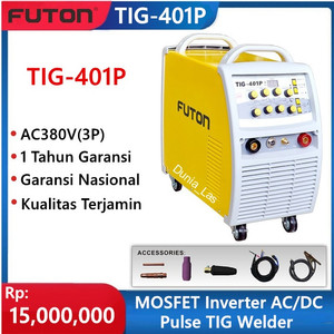 FUTON TIG-401P Mesin Las Inverter Pulse TravoTIG Argon AC DC 401P 400A