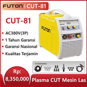 FUTON CUT-81 Mesin Las Plasma CUT 81 80A Welding Inverter Travo Las