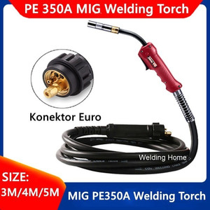 Tipe Panasonic Euro 350A Mig Stang Las Torch CO CO2 3M 5M 3 4 5 Meter