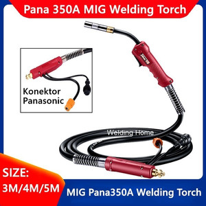 Tipe Panasonic 350A Mig Stang Las Torch CO CO2 3M 4M 5M 3 5 Meter SET