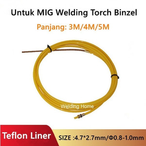 Teflon Conduit Liner MB15 MB24 MB36 501D Binzel Mig Aluminium 3M 4M 5M