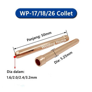 WP17 WP18 WP26 Long Short Back Cap 57Y02 Collet Body Switch Argon Las