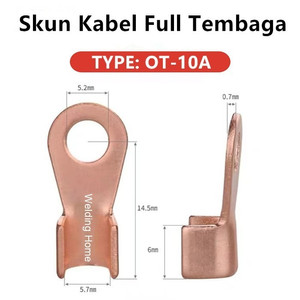 Skun Kabel Tembaga OT-10 OT-20 OT-40 OT-50 OT-60 OT-100 Konektor merah