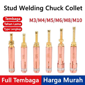 Stud Welding Chuck Collet M3 M4 M5 M6 M8 M10 Untuk Torch Welding Grip