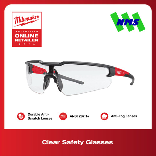 Kaca Mata Milwaukee 48-73-2000A Clear Safety Glasses Bening