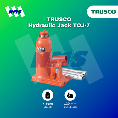 Dongkrak TRUSCO TOJ-7 Hydraulic Jack 7 Ton Original