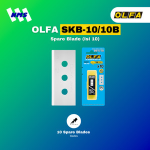 Refill Pisau OLFA SKB-10/10B Spare Blade for SK-10 Original Isi 10