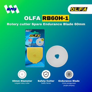 Refill Pisau OLFA RB60H-1 Rotary Cutter Spare Blade 60mm Original