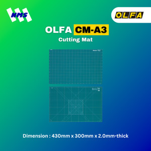 Alas Potong OLFA CM-A3 Cutting Mat 43 x 30 cm Original