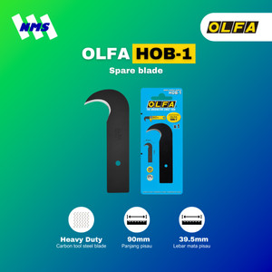 Refill Pisau OLFA HOB-1 Spare Blade Original Isi 1 pcs Hook Sabit