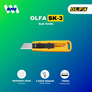 Pemotong Kardus OLFA SK-3 Sub Knife Original Cutter Mini