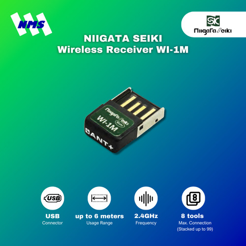 NIIGATA SEIKI WI-1M Wireless Receiver for MW Series