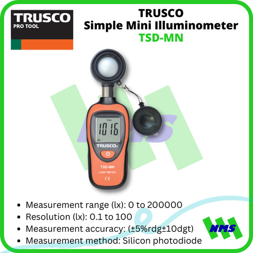 Pengukur Cahaya TRUSCO TSD-MN Simple Mini Illuminometer