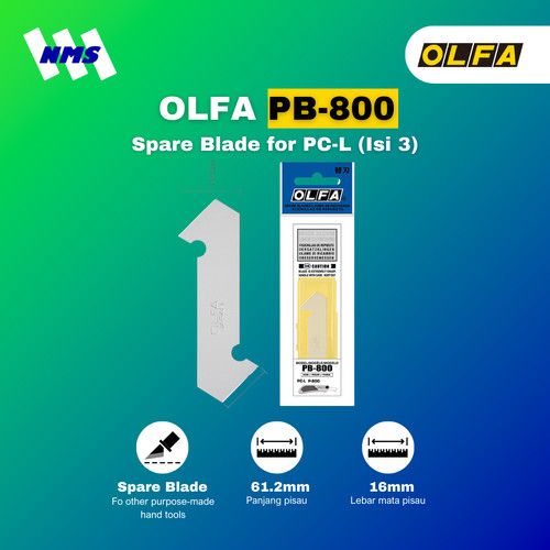 Refill Pisau OLFA PB-800 Spare Blade untuk PC-L Heavy Duty