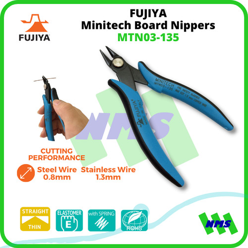 Tang Potong Minitech Board Nippers 5 Inch 135mm MTN03-135 FUJIYA Japan