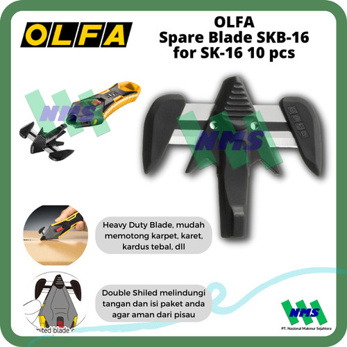 Sparepart Pisau OLFA Spare Blade SKB-16 untuk SK-16 10 pcs