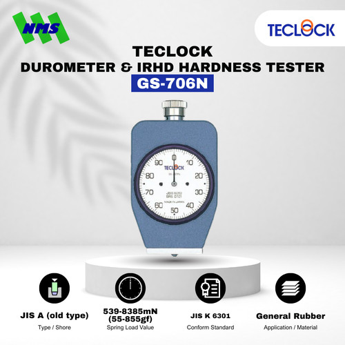 Alat Tes Kekerasan Teclock GS-706N Durometer & IRHD Hardness Tester