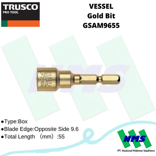 VESSEL Gold Bit GSAM9655