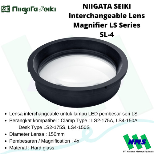 Kaca Pembesar NIIGATA SEIKI Interchangeable Lens Magnifier LS SL-4