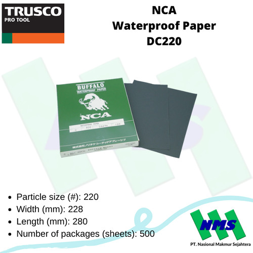 Kertas Amplas Tahan AIr NCA Waterproof Paper DC220 132-1587