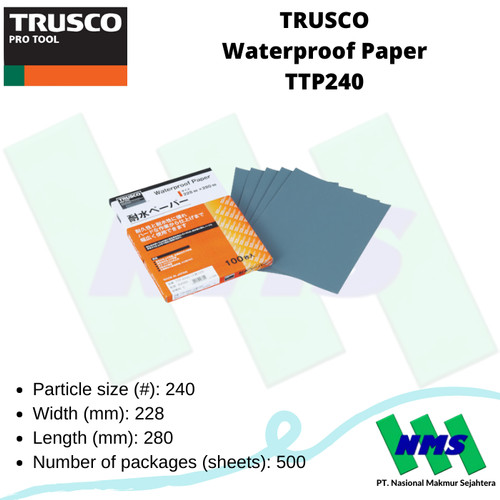 Kertas Amplas Tahan Air TRUSCO Waterproof Paper TTP240 383-0373