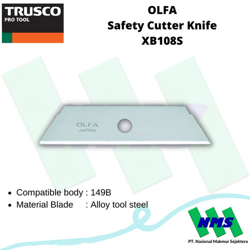 Mata Pisau OLFA Safety Cutter Knife XB108S 360-7241