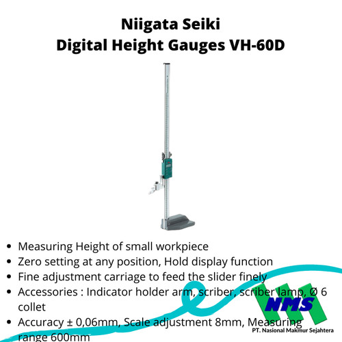 Niigata seiki Digital Height Gauges VH-60D