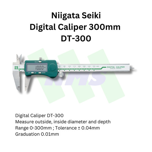 Sigmat 300mm Niigata Seiki Digital Caliper DT-300 Jangka Sorong Sikmat 30cm