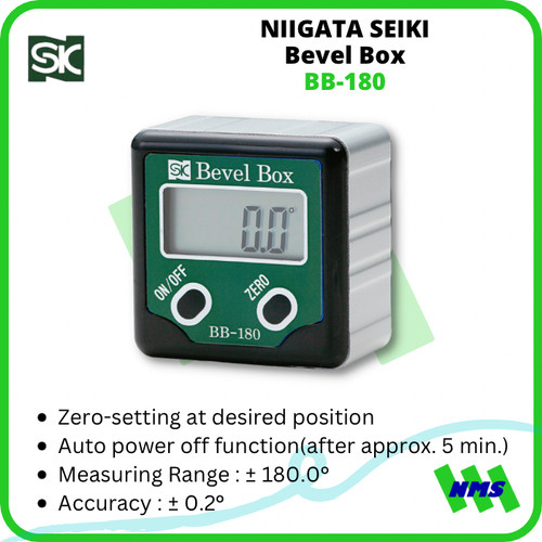 Niigata Seiki Bevel Box BB-180