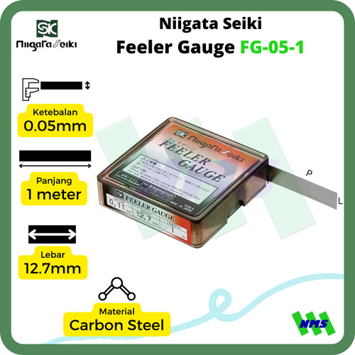 Niigata Seiki Feeler Gauge FG-05-1