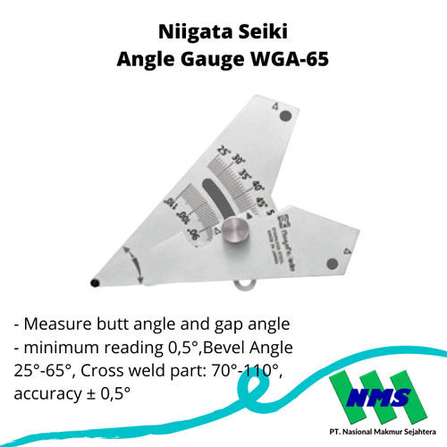 Niigata Seiki Angle Gauge WGA-65