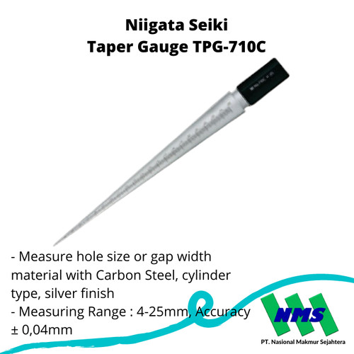 Niigata Seiki Taper Gauge TPG-710C