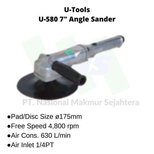 U-580 U-Tool 7" Angle Sander