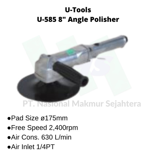 U-585 U-Tools 8" Angle Polisher