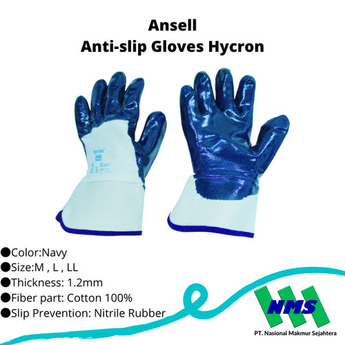 TRUSCO 308-5899 Anti-slip Gloves Hycron